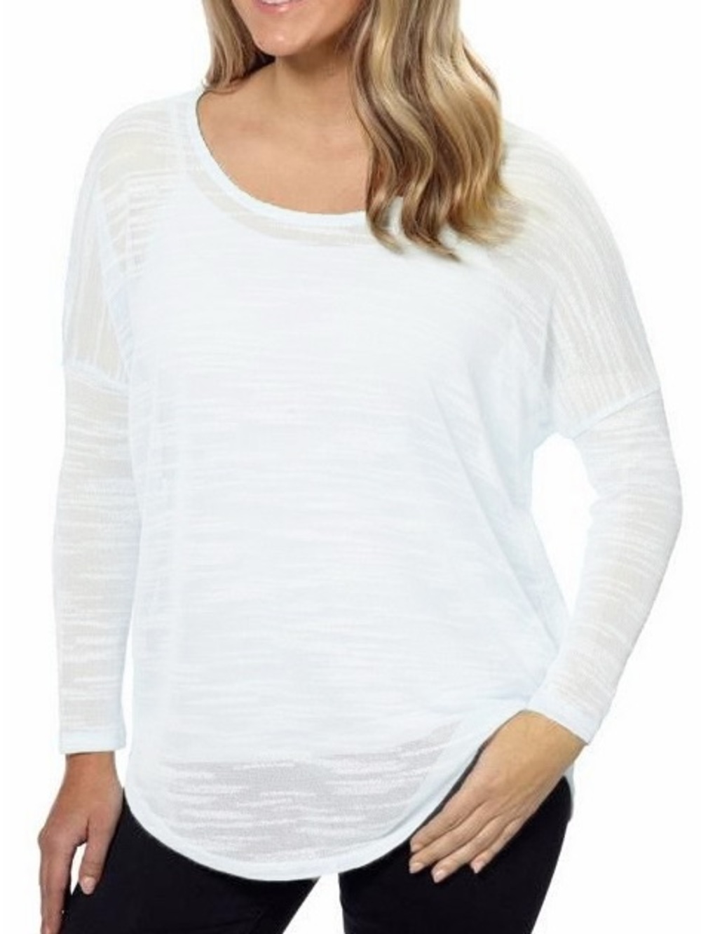 Olive & Oak Scoop Neck Dolman Sleeve Top